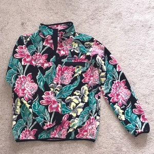 Women’s Vintage Floral Button-Up Patagonia Fleece